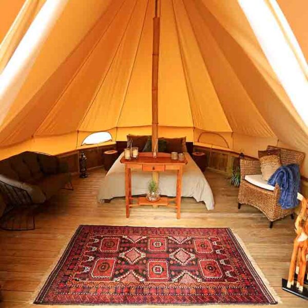 bell tent glamping canvas tent (复制)